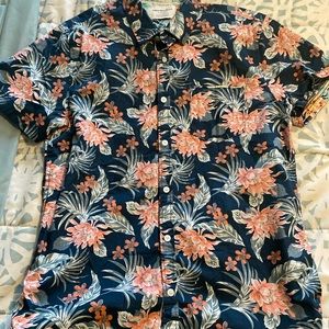 Paper denim & cloth men’s Hawaiian shirt